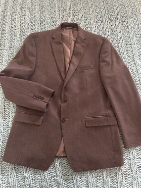 Van Heusen Men’s Brown Two-Button Sport Coat